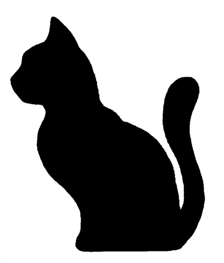 Cat Outline Clipart - Free Download