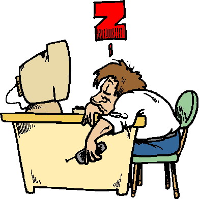 Sleep deprived eyes clipart 