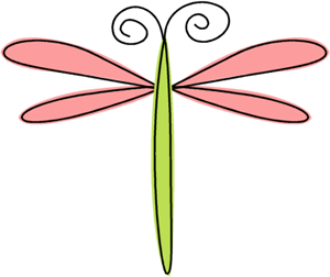 Cute Dragonfly Cliparts
