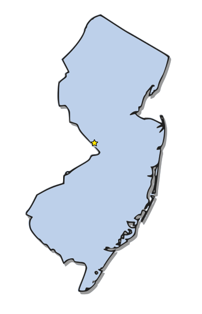 New Jersey Outline Clipart 