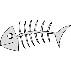Fish Skeleton Clip Art 
