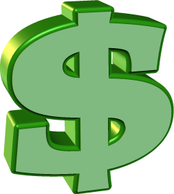 Free clipart image dollar sign 