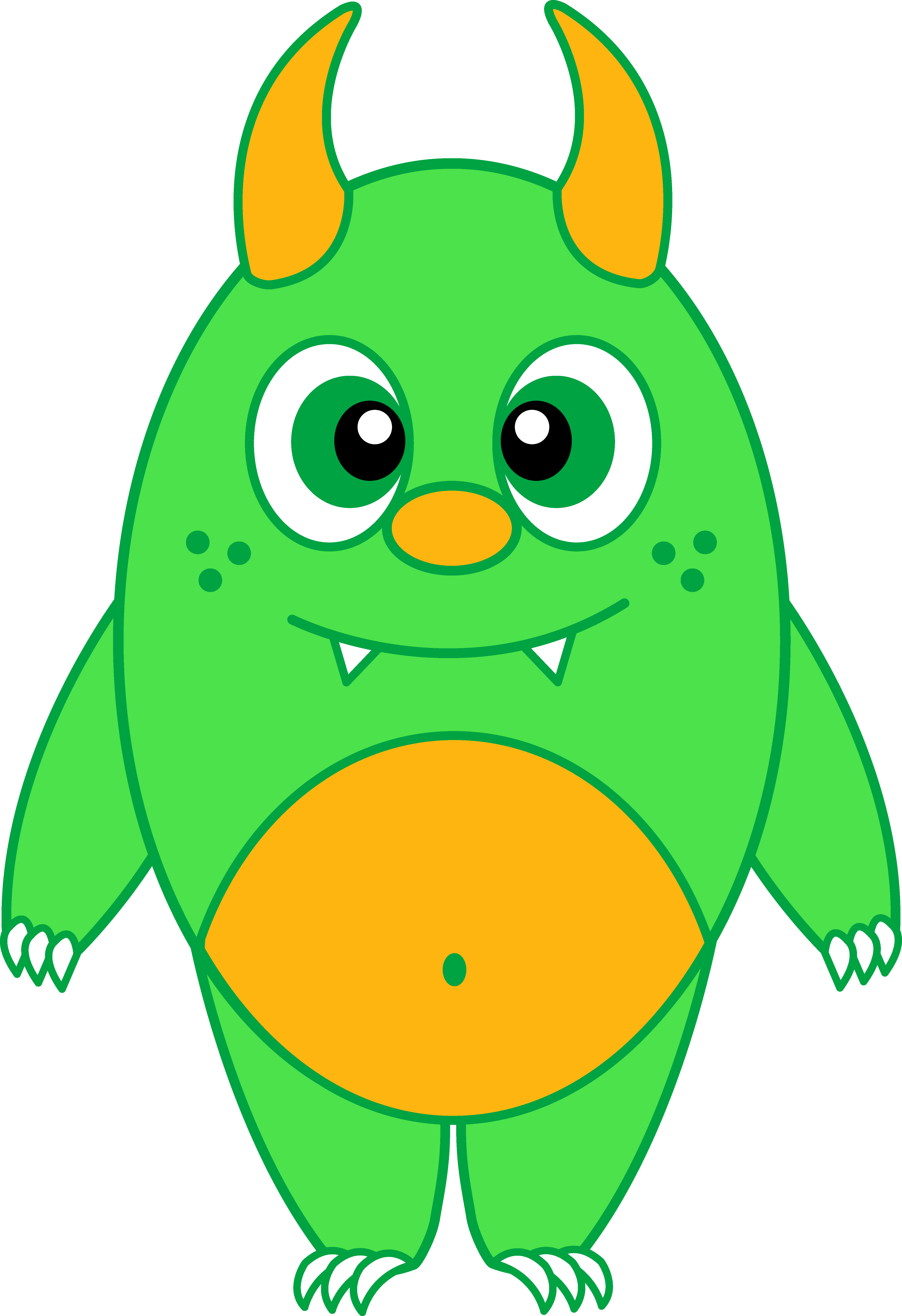 Silly Monster Clip Art – Clipart Free Download 