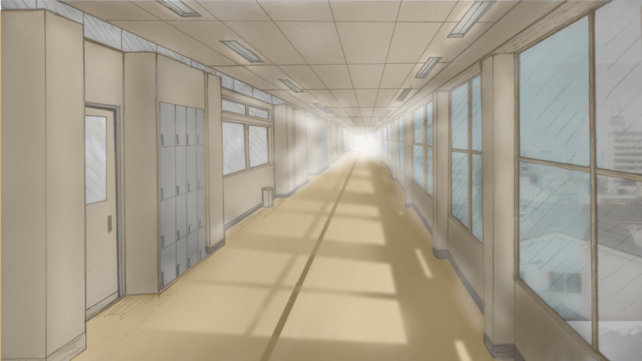 school hallways clipart