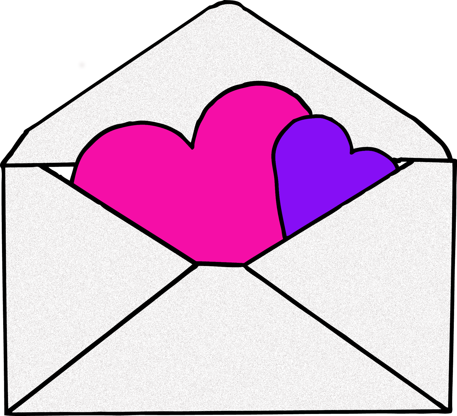 Cute envelope clipart 