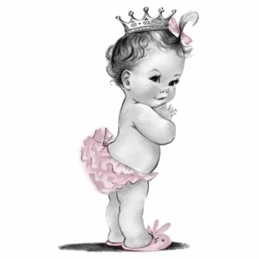baby girl clip art free printable