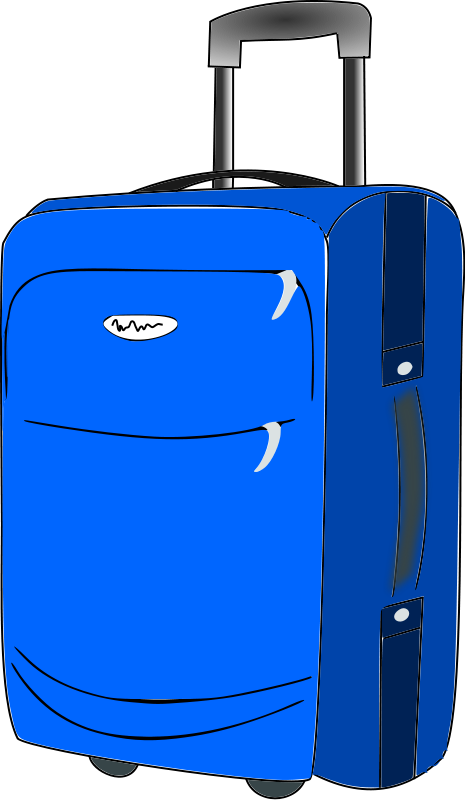 Traveling Suitcase Clipart Clip Art Library