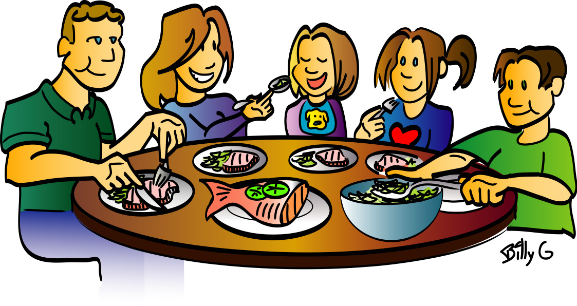 Dinner With Friends Clipart 