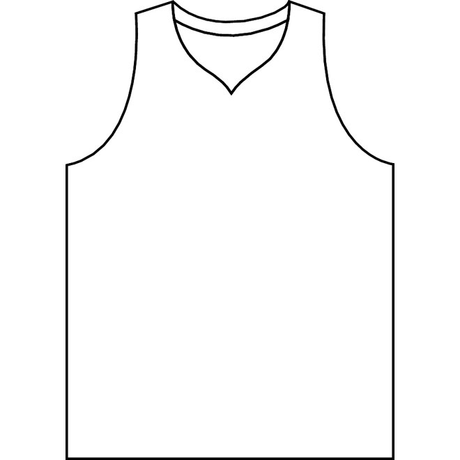 Basketball Jersey Clipart 