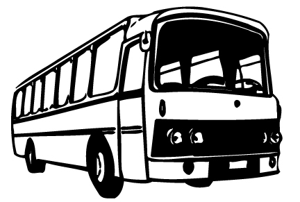 Clipart bus no background 