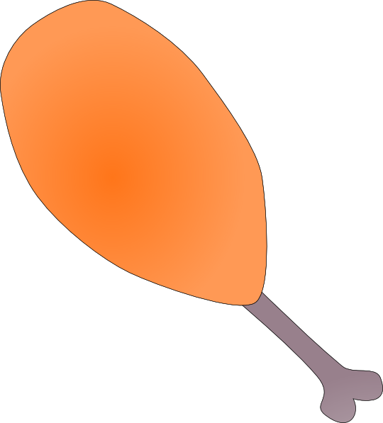 Chicken Leg Cliparts