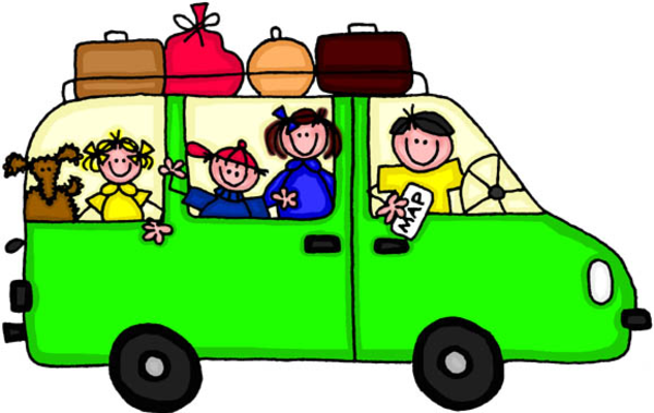 Family Traveling Cliparts