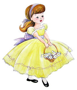 16 Free Vintage Little Girl Clip Art - Free Pretty Things For You