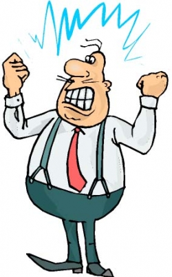 Feeling Frustrated Cliparts
