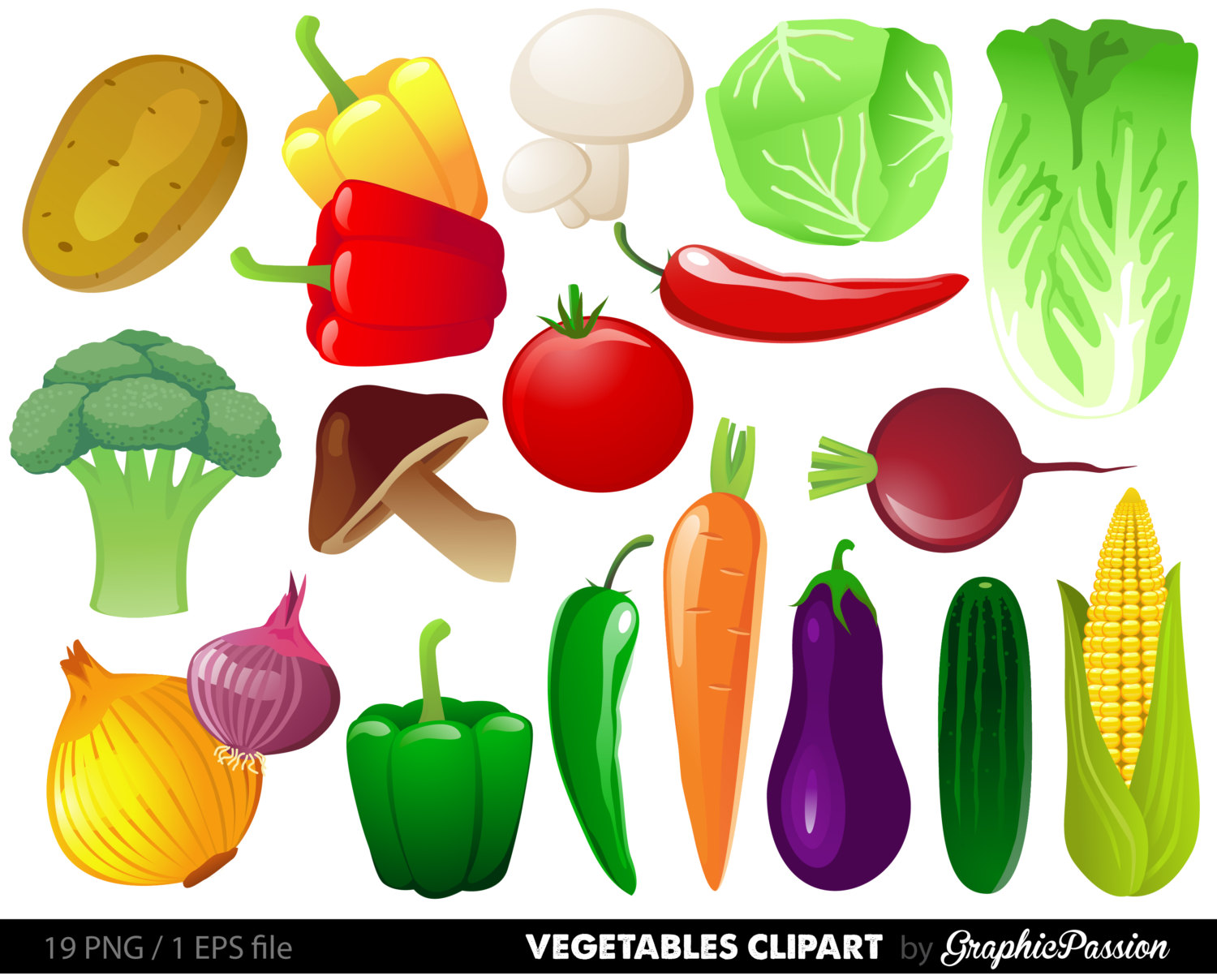 Food clipart vegetables 
