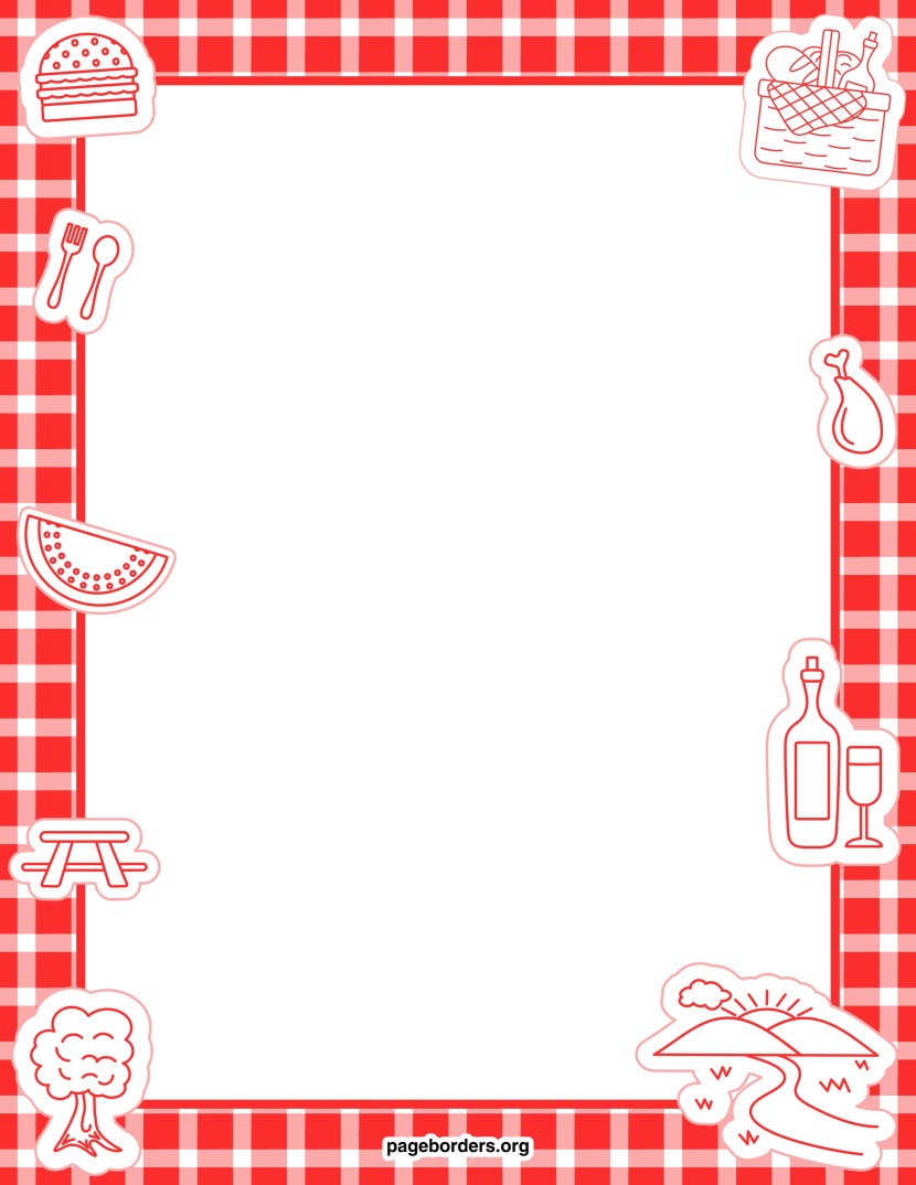 Cooking Border Clip Art Page Border And Vector Graphics Clip Art ...