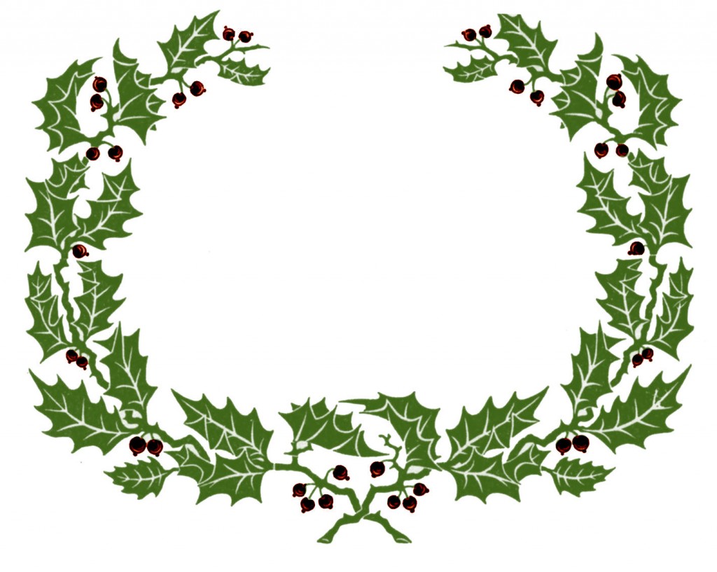 Christmas Leaves Cliparts