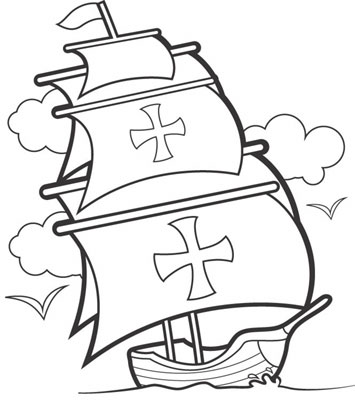 christopher columbus ship clip art