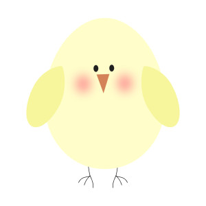 baby chicks easter clipart