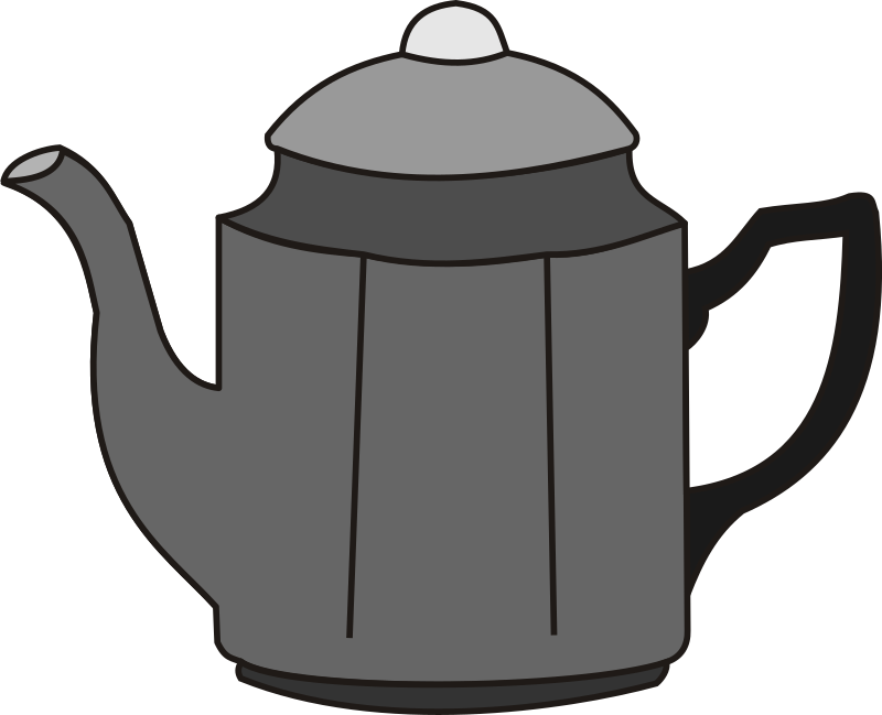 empty coffee pot clipart
