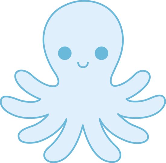 Clipart Octopus Outline 