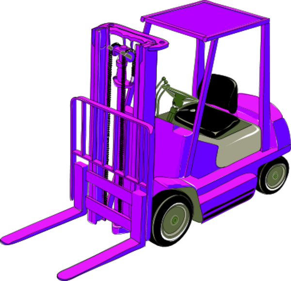 Purple Truck Cliparts