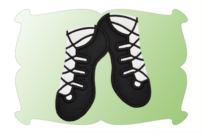 irish dancing shoes clipart - Clip Art Library
