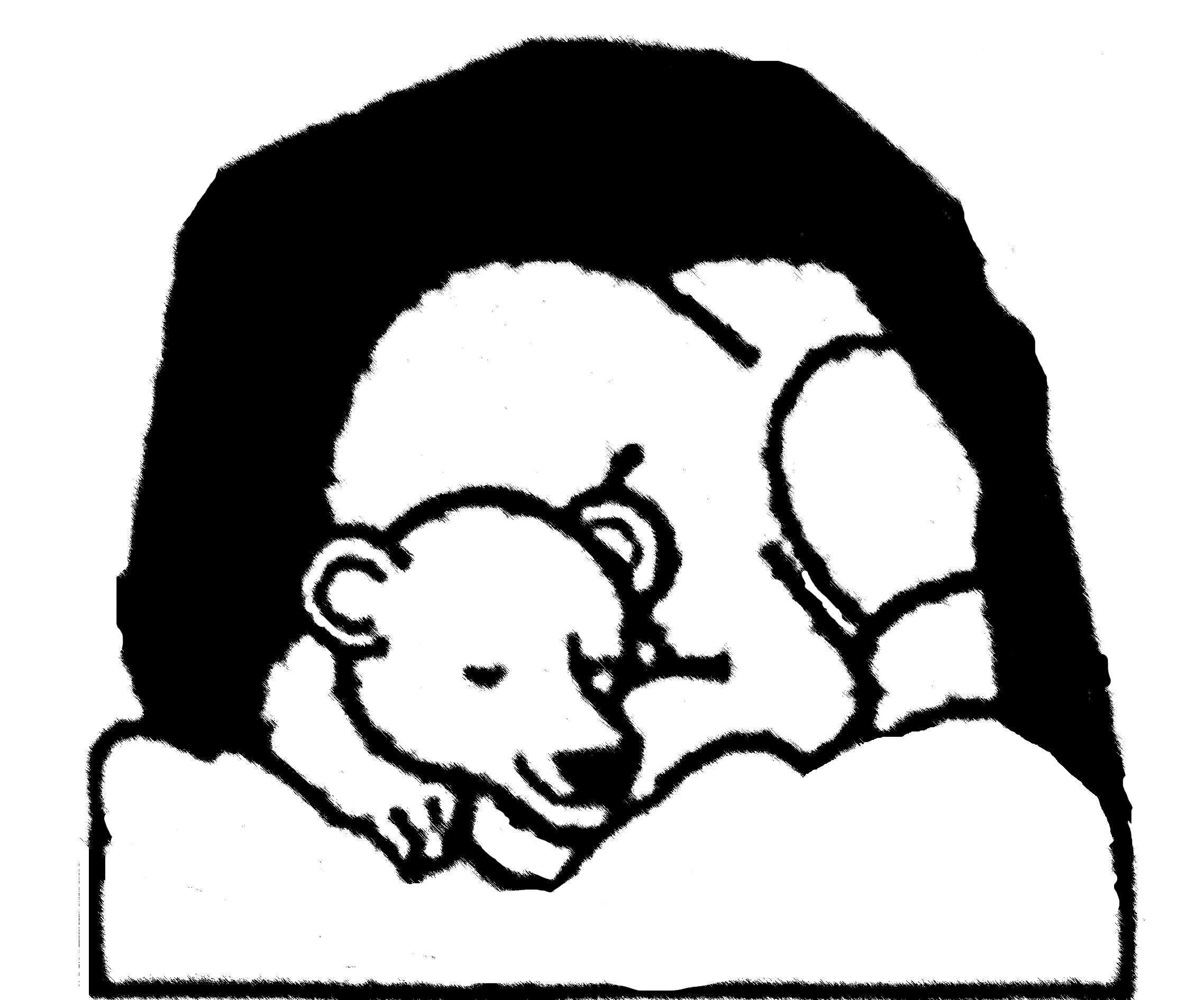 Bear Cave Drawing Clipart 