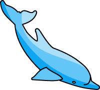 Free dolphin clipart graphics. Swimming  diving dolphins  baby 