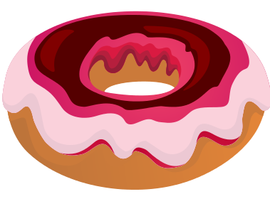 Cute donut clipart – Gclipart 