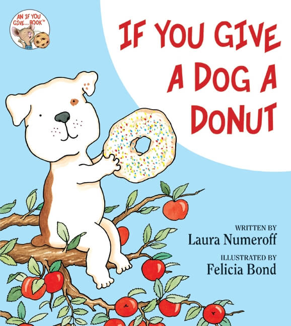 If you give a dog a donut clipart 