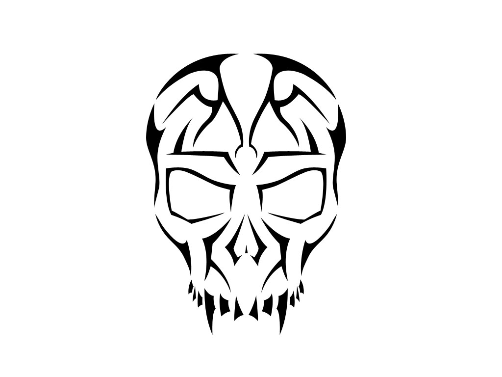 Human Skull Tattoo Free Vector and graphic 52546210.