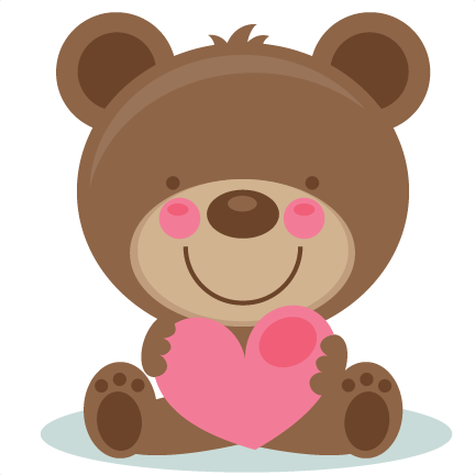 Cute Valentine Bear Clipart 