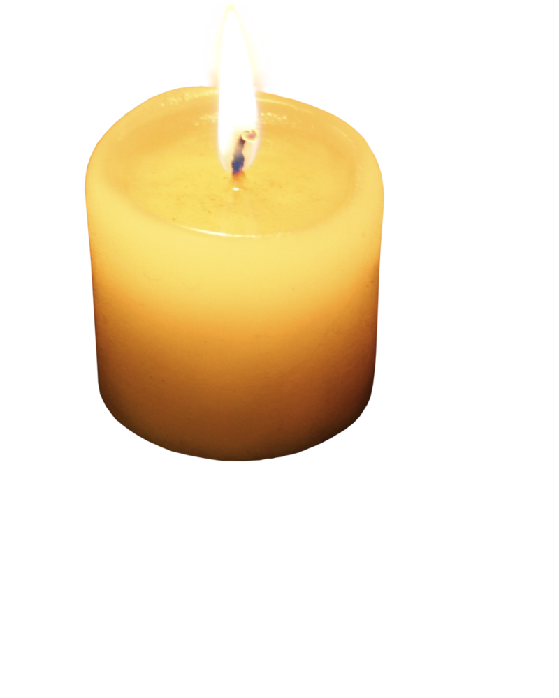 Burning Candle Clipart 