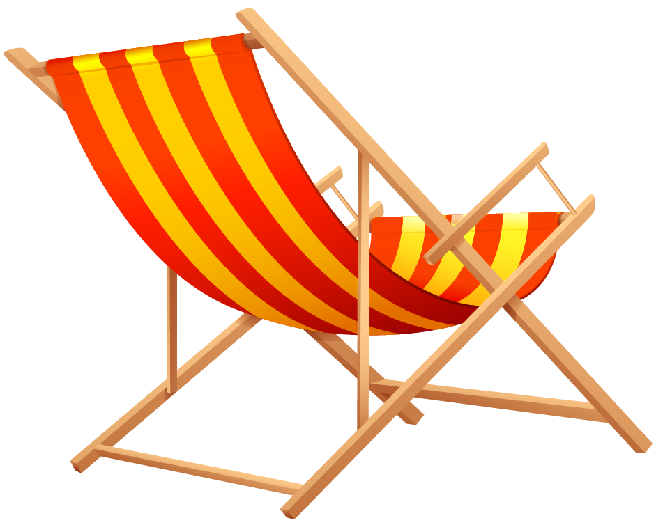 Transparent Beach Lounge Chair PNG Clipart Picture 