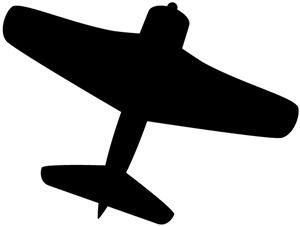 silhouette cameo design: View Design: wwii airplane 