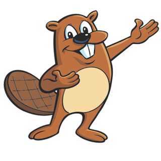Cute Beaver Cliparts
