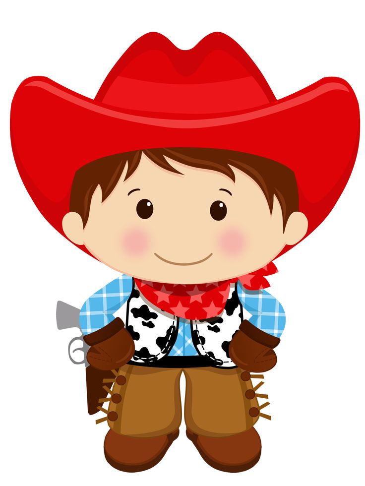 Cute Cowboy Cartoon