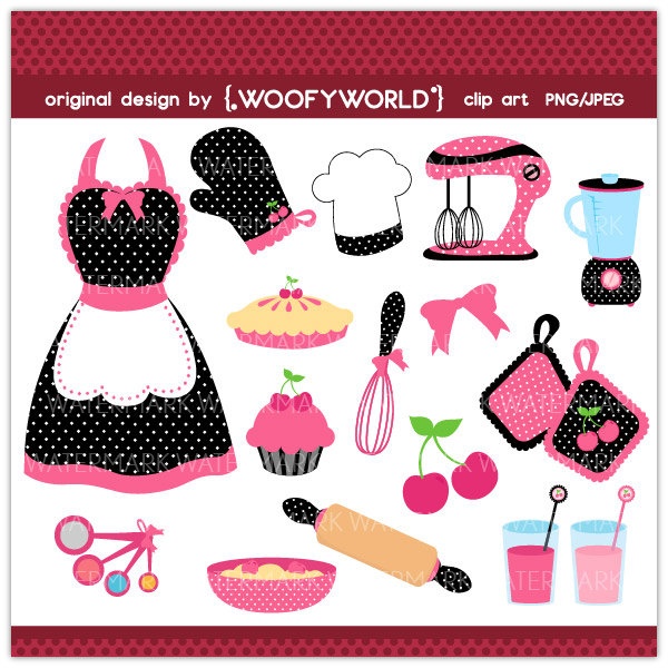 Cooking apron clipart 