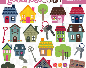 Home Sweet Home Black And White Clipart 