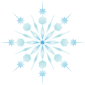 Snowflake clipart background 