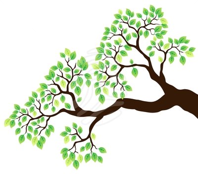 Tree branches clip art free 