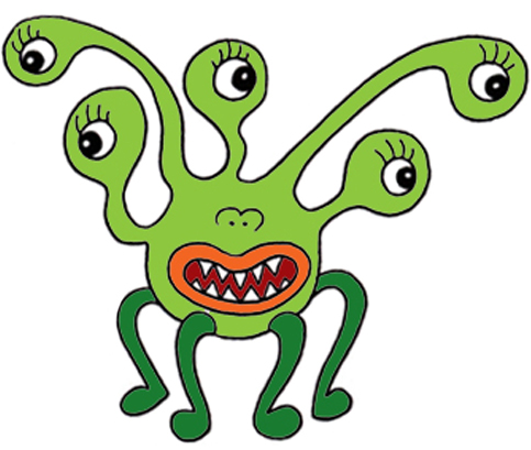 Monster Clip Art Cartoon