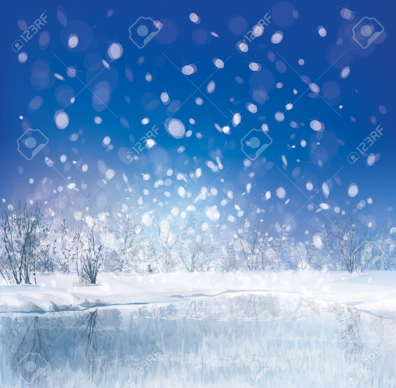 Outdoor Winter Scenes Clip Art � Clipart Free Download 