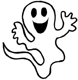 Happy ghost clipart 