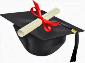 College graduation clip art borders graduation cap and diploma 