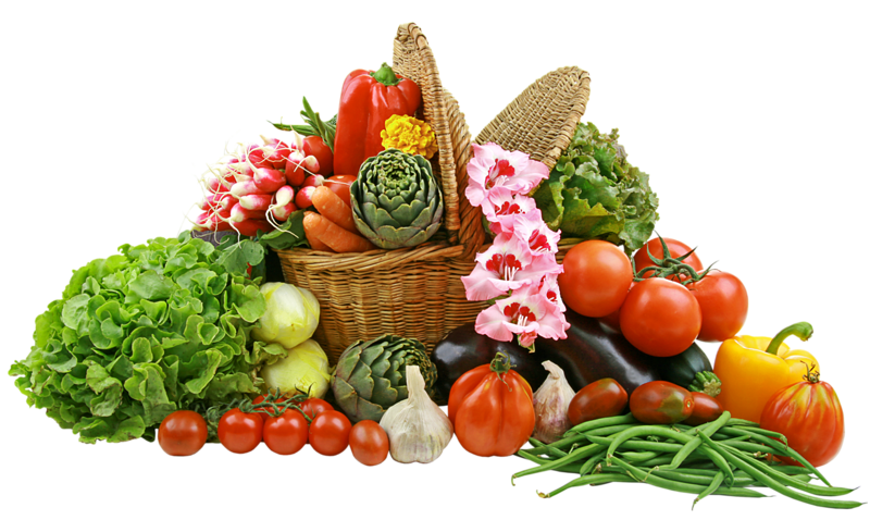 Vegetable Basket PNG Picture 