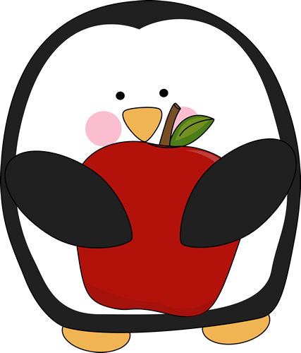 Penguin Literacy Cliparts