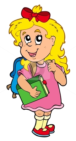 Girl Cartoon Cliparts
