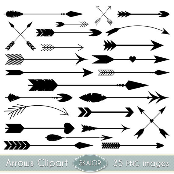 Tribal Arrow Clipart 